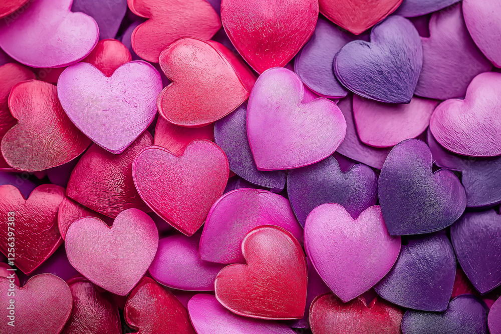 Obraz premium colorful heart background