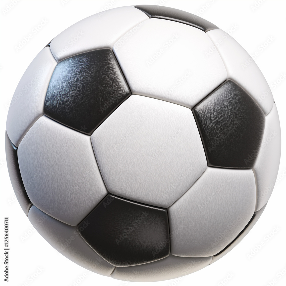 Soccer ball isolated on plain white background Soccer ball isolated on plain white background