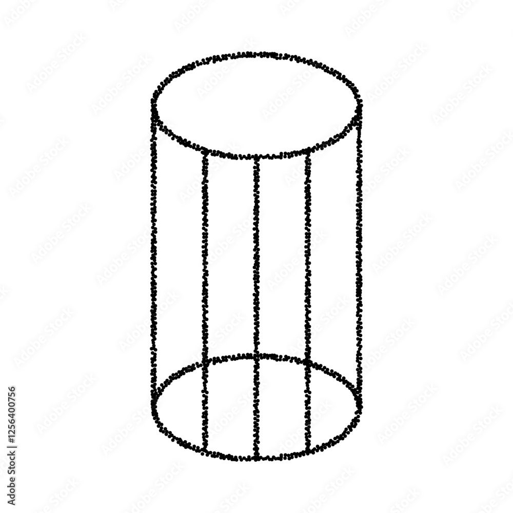 cylinder abstract shape y2k. vector illustration in trendy retro futuristic style isolated on white background. cylinder abstract shape y2k. vector illustration in trendy retro futuristic style isolated on white background.