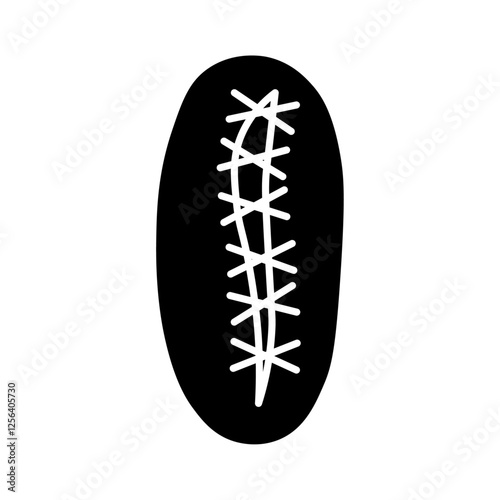 stitches icon Simple thin line logo