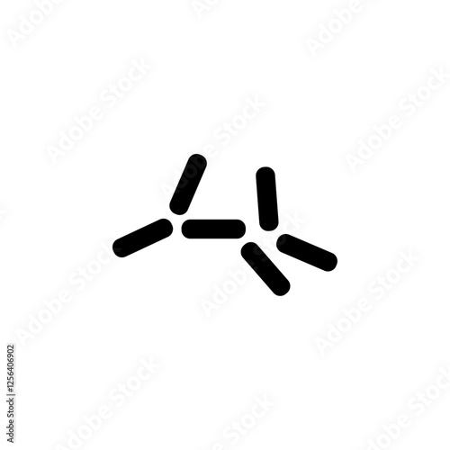 yeast icon Simple thin line logo