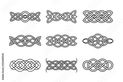 Premium Celtic Knot Vectors for Branding and Artwork
