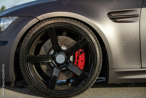 Wallpaper Mural wheel of car Torontodigital.ca