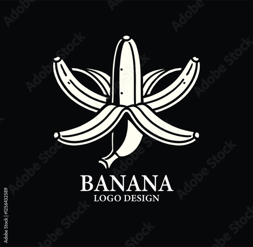 Banana Vector Logo Design