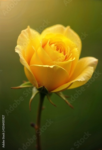 Yellow Rose Close up