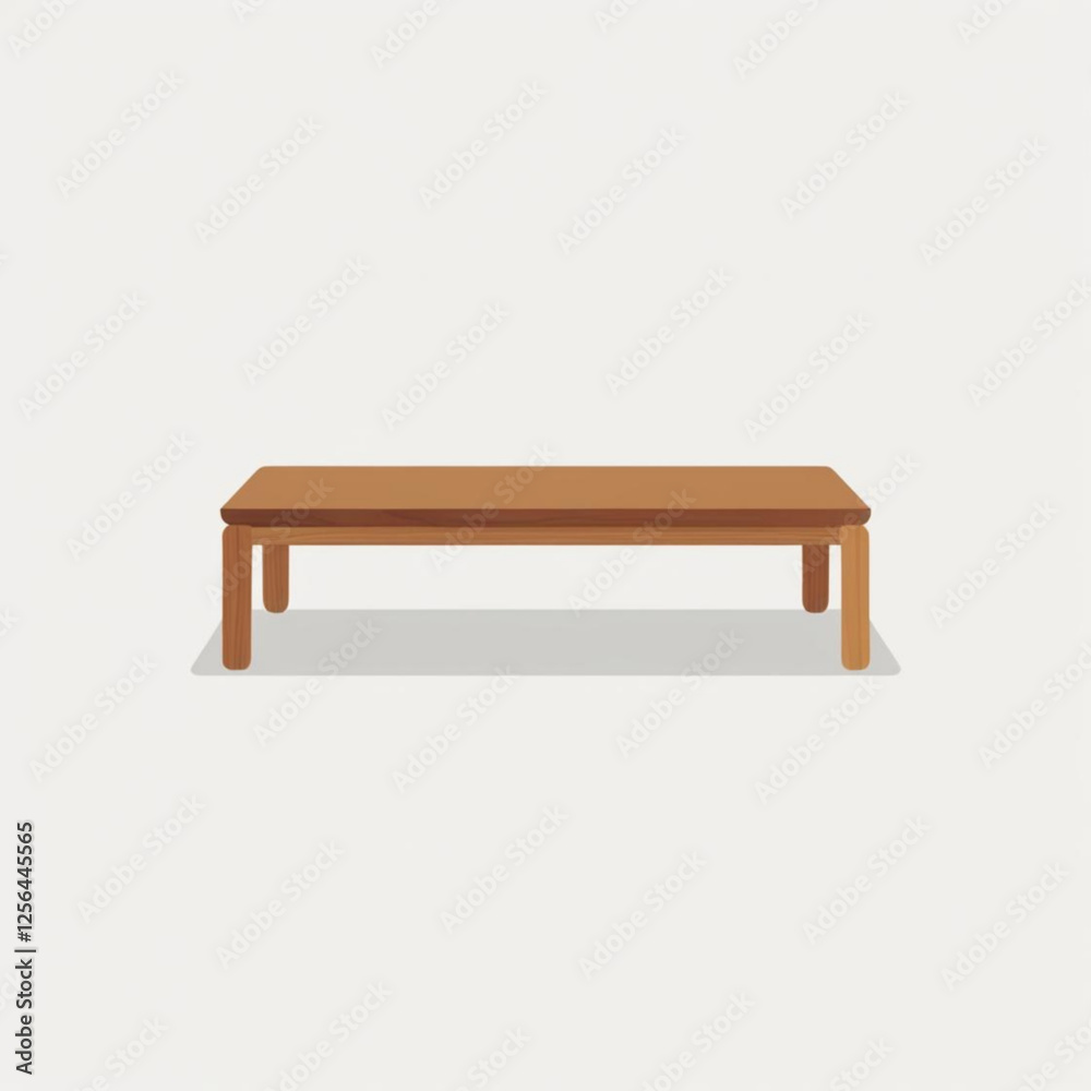 wooden bench isolated wooden bench isolated