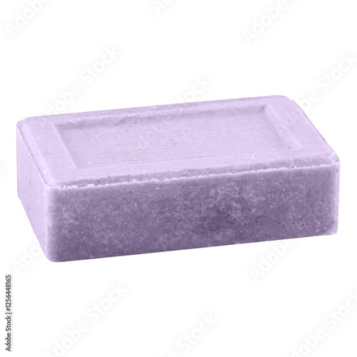 Natural lavender soap with calming and aromatic properties, perfect for relaxation, soothing skin, and daily skincare routines. photo