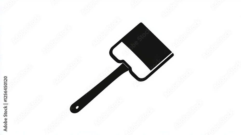 Paint roller icon. Paint roller icon on a white background, isolated. The icon has three uses in applications and websites. Vector illustration. Paint roller icon on a white background. Paint roller icon. Paint roller icon on a white background, isolated. The icon has three uses in applications and websites. Vector illustration. Paint roller icon on a white background.