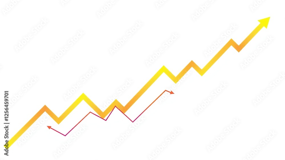 Fluctuating Financial Trends: Zigzag Patterns and Line Dynamics Fluctuating Financial Trends: Zigzag Patterns and Line Dynamics