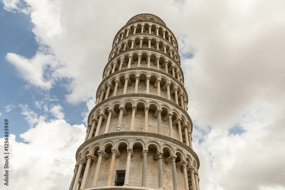 Fototapeta premium Pisa, Italy: the leaning tower of Pisa