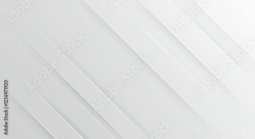 A minimalist white geometric pattern with overlapping rectangular shapes