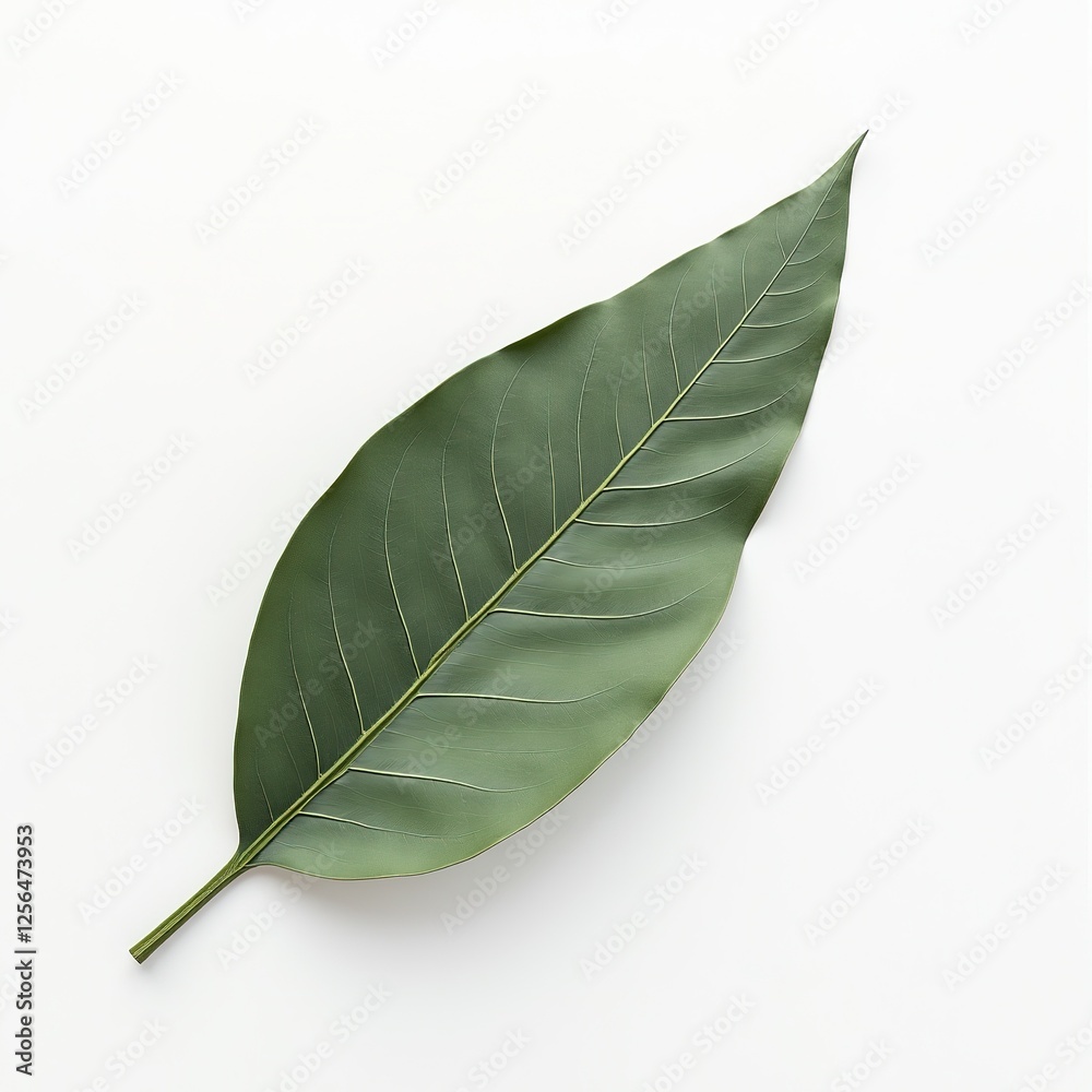 Fototapeta premium Minimalist Leaf Appliance Component Line Art - Abstract Texture