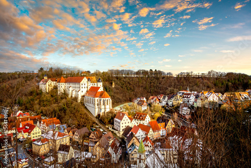 Blick über Haigerloch, Baden Wuerttemberg, Deutschland  photo