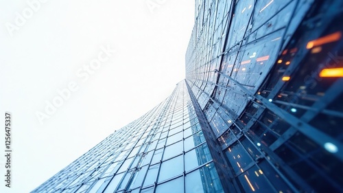 Modern Architecture Interior - Abstract Lines & Light