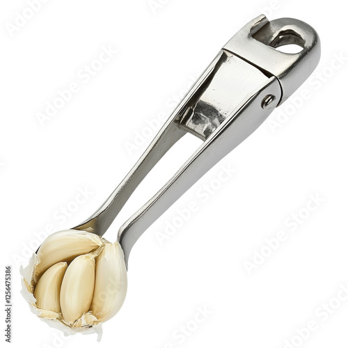 Stainless Steel Garlic Press: Effortless Cooking Essential photo