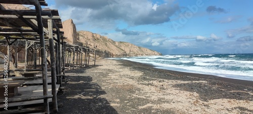 one of the most beautiful beaches of Santorini island
