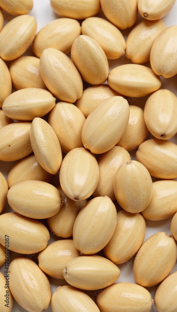Close-up of raw and natural organic sunflower kernel showcasing healthful vegan snack ingredients Close-up of raw and natural organic sunflower kernel showcasing healthful vegan snack ingredients