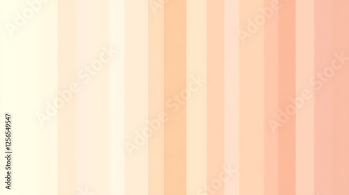 Abstract Peach And Cream Vertical Stripes Background