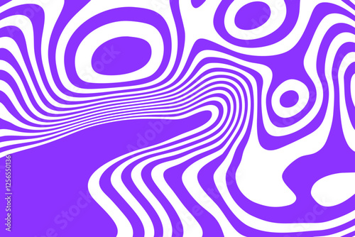 Abstract background with purple waves. Eps 10