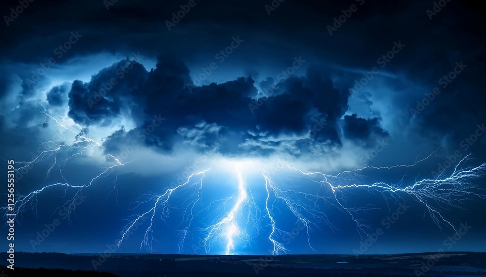 custom made wallpaper toronto digitallightning in the sky