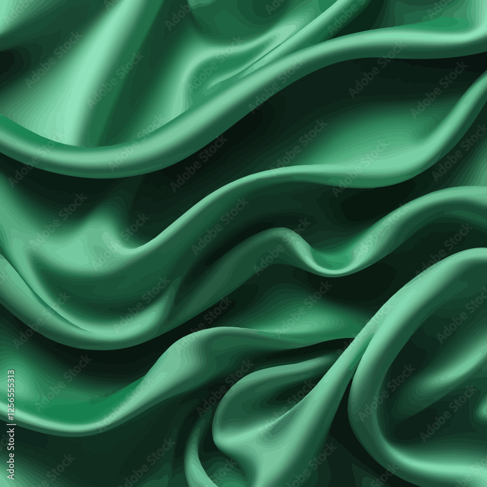 Emerald Silk: Experience the opulent drape and lustrous sheen of emerald green silk fabric. Delicate folds cascade creating a visual symphony of luxury and refinement. Emerald Silk: Experience the opulent drape and lustrous sheen of emerald green silk fabric. Delicate folds cascade creating a visual symphony of luxury and refinement.