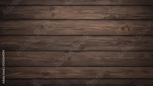 Rustic Wood Texture: A close-up shot of weathered, dark brown wooden planks, showcasing the natural grain and texture, evoke a sense of warmth and timelessness.