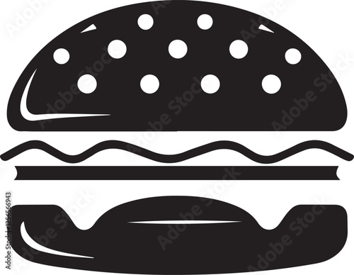 fast food hamburger