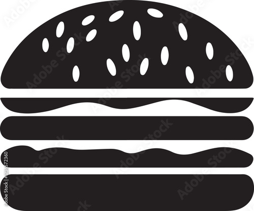 fast food hamburger