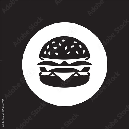 fast food hamburger