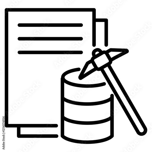 Data mining icon
