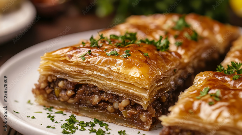 Azerbaijani cuisine vector menu walnut baklava, shah pilaf, chicken cornel, stew ovrishta. Herb omelette kuku, tava kebab, pomegranate sauce narsharab. Fish pie kyata, lamb chickpea stew piti dishes Azerbaijani cuisine vector menu walnut baklava, shah pilaf, chicken cornel, stew ovrishta. Herb omelette kuku, tava kebab, pomegranate sauce narsharab. Fish pie kyata, lamb chickpea stew piti dishes