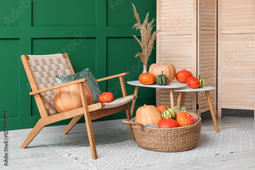 Autumn harvest home decor w...