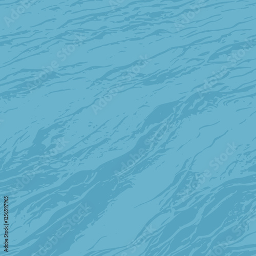 Blue Water Texture:  A close-up abstract texture of blue water with gentle wave patterns creating a calming and serene visual, perfect for design backgrounds or overlays.
