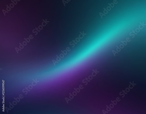 Abstract gradient design featuring tranquil shades of teal and purple.