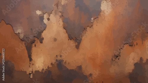 Earthy Abstract Texture: Captivating abstract texture in shades of rust and brown, evoking a sense of rustic charm and timeless elegance, perfect for adding a touch of natural beauty to your design.