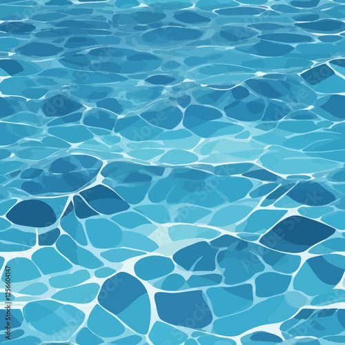 Blue Water Texture: A captivating image showcasing the mesmerizing texture of rippling blue water, ideal for backgrounds, website designs, and other creative projects.