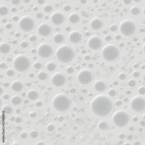 Subtle Bubbles: A captivating close-up reveals an artistic arrangement of serene, pale, and multi-sized bubbles, softly lit to bring out the intricate textures and tranquil patterns.