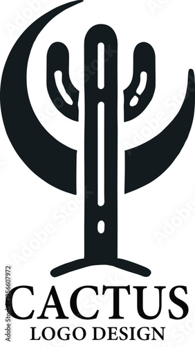 Cactus Vector Logo Design