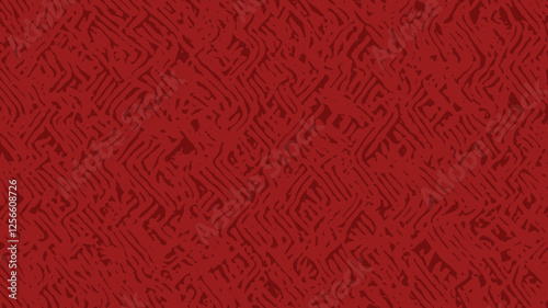 Crimson Texture of Intertwined Lines: An exquisite seamless background featuring a captivating design of interconnected lines in shades of red, conveying elegance and sophistication.