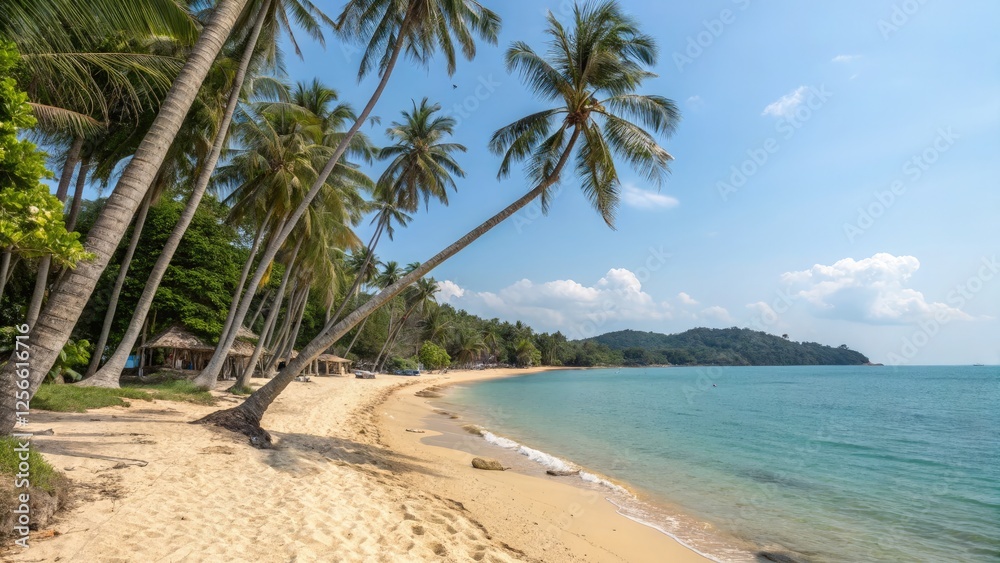 Discover Stunning Koh Samui Beach With Palm Trees and Clear Waters Discover Stunning Koh Samui Beach With Palm Trees and Clear Waters