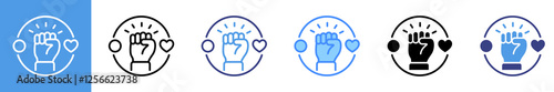 Radical Multistyle Icon Set