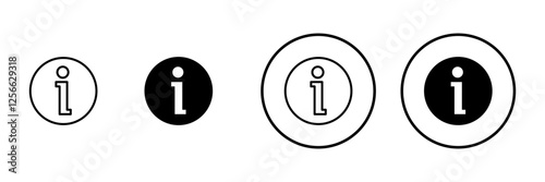 Information sign icon vector. about us sign and symbol. question mark icon