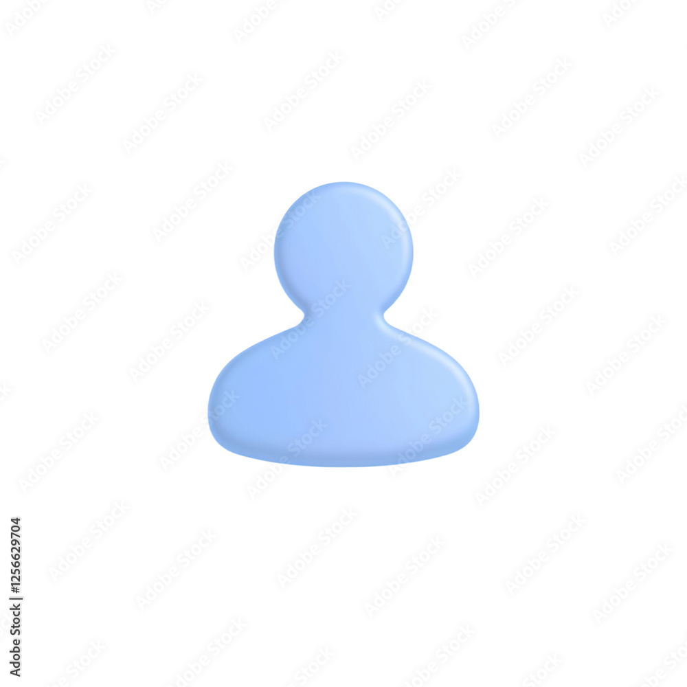 blue user profile icon, digital avatar, online identity, isolated high quality PNG blue user profile icon, digital avatar, online identity, isolated high quality PNG
