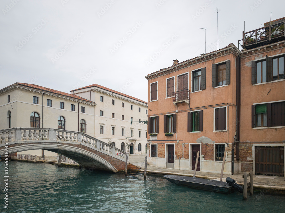 Naklejka premium The Old Town of city of Venice, Italy
