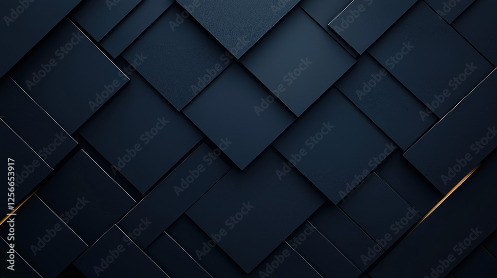 Dark blue background with abstract graphic elements for presentation background design in a modern technology context.
Dark blue background with abstract graphic elements for presentation background design in a modern technology context.