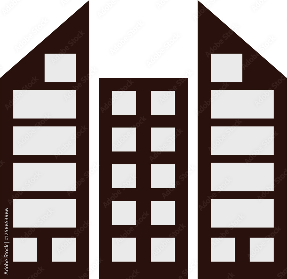 Building Icons A Comprehensive Set for Modern Design Building Icons A Comprehensive Set for Modern Design