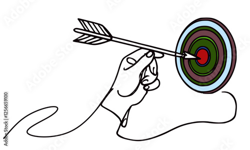 target with arrow
