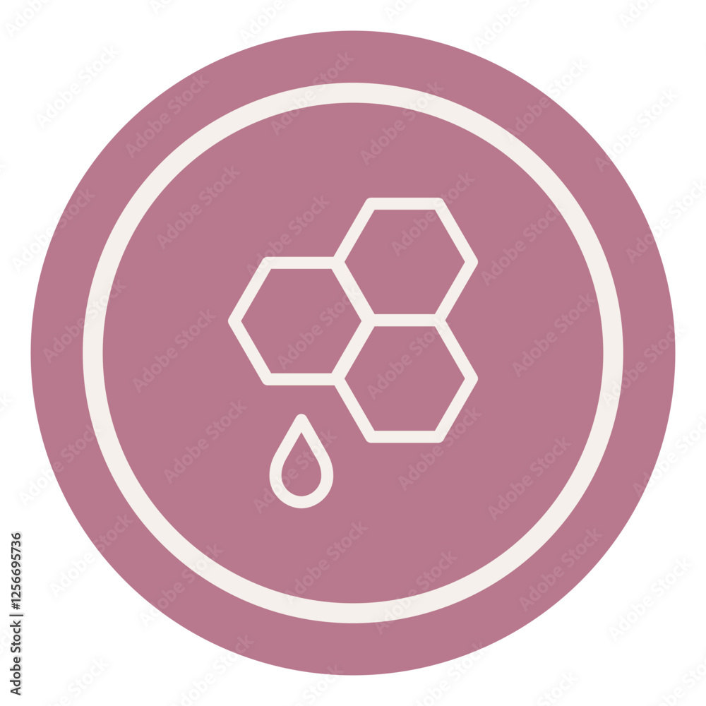 Purple Icon of Squalane for Beauty Products Purple Icon of Squalane for Beauty Products
