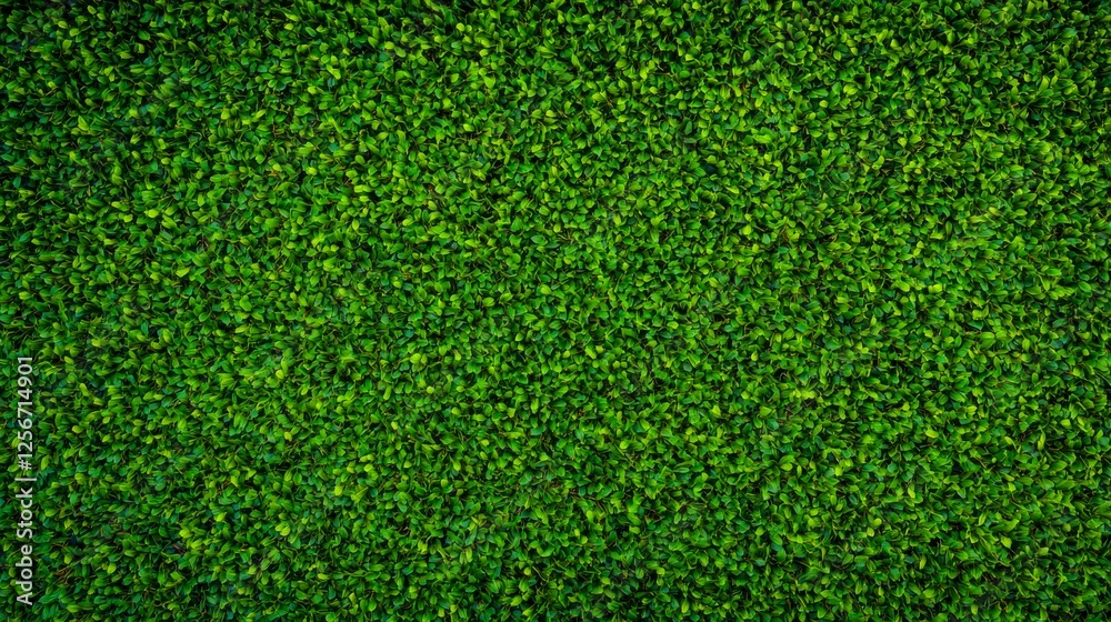 Obraz premium Lush Green Foliage Creates a Vibrant Natural Background Texture for Eco-Conscious Design