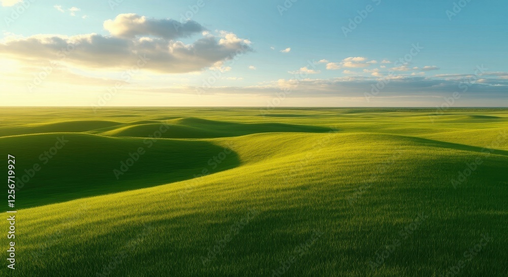 Peaceful and Natural Grassland. Peaceful and Natural Grassland.